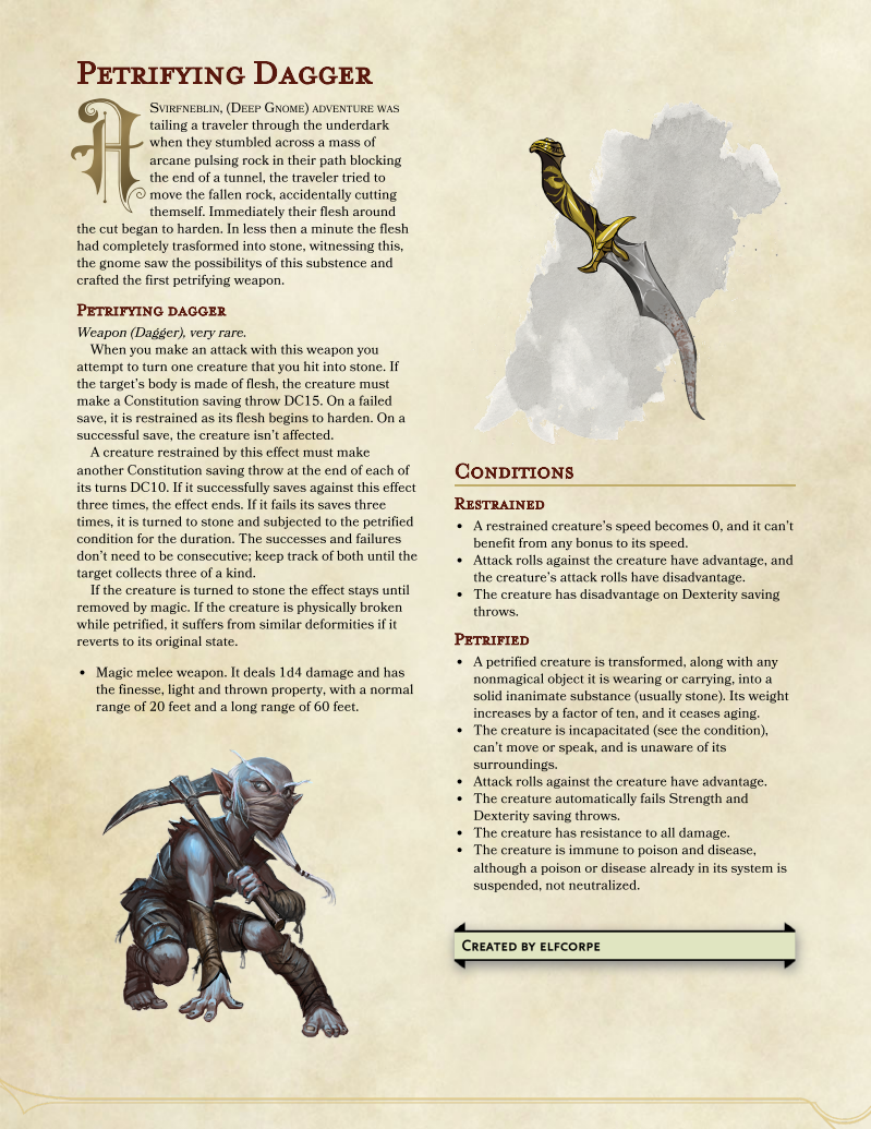 Free D&D Homebrew PDF's