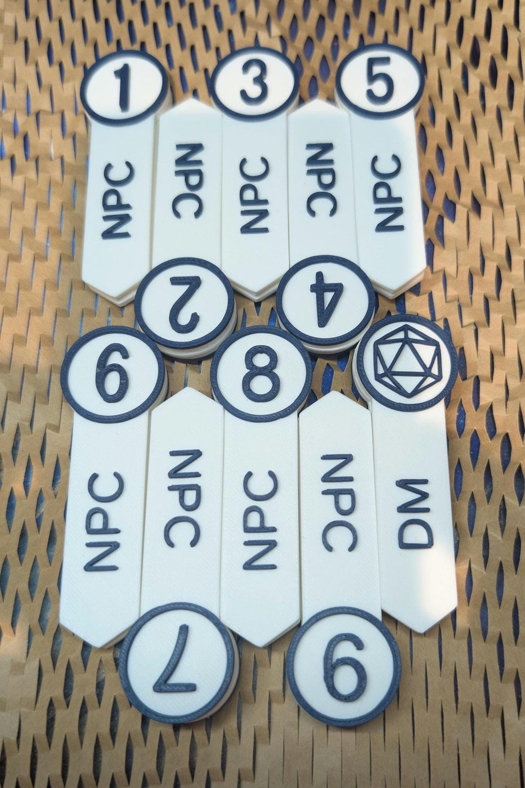 DM Screen NPC Initiative Trackers - Dungeons and Dragons